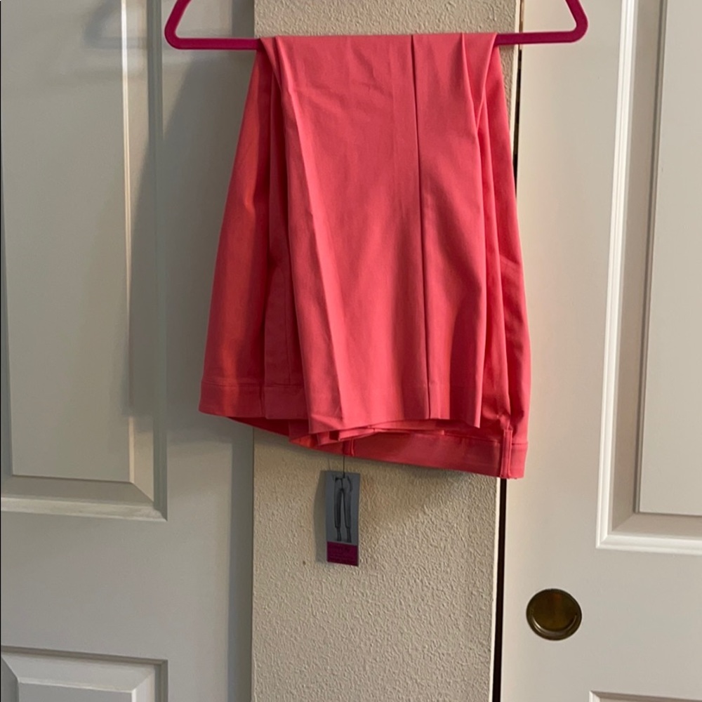 Pink Straight Leg Capris
